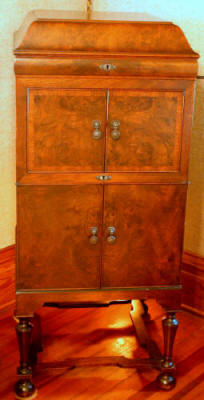 Details about   ANTIQUE RCA VICTOR VICTROLA COMBO IN LARGE CABINET!!! 