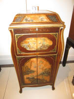Decorated cabinet example